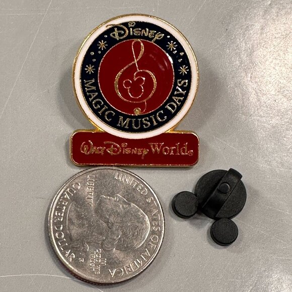 Walt Disney World Magic Music Day Trading Pin 2002 Lapel Pin Badge - Picture 3 of 6